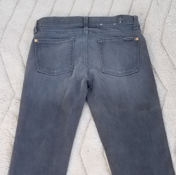 7 For All Mankind The Slim Cigarette Jean - Picture 5 of 11